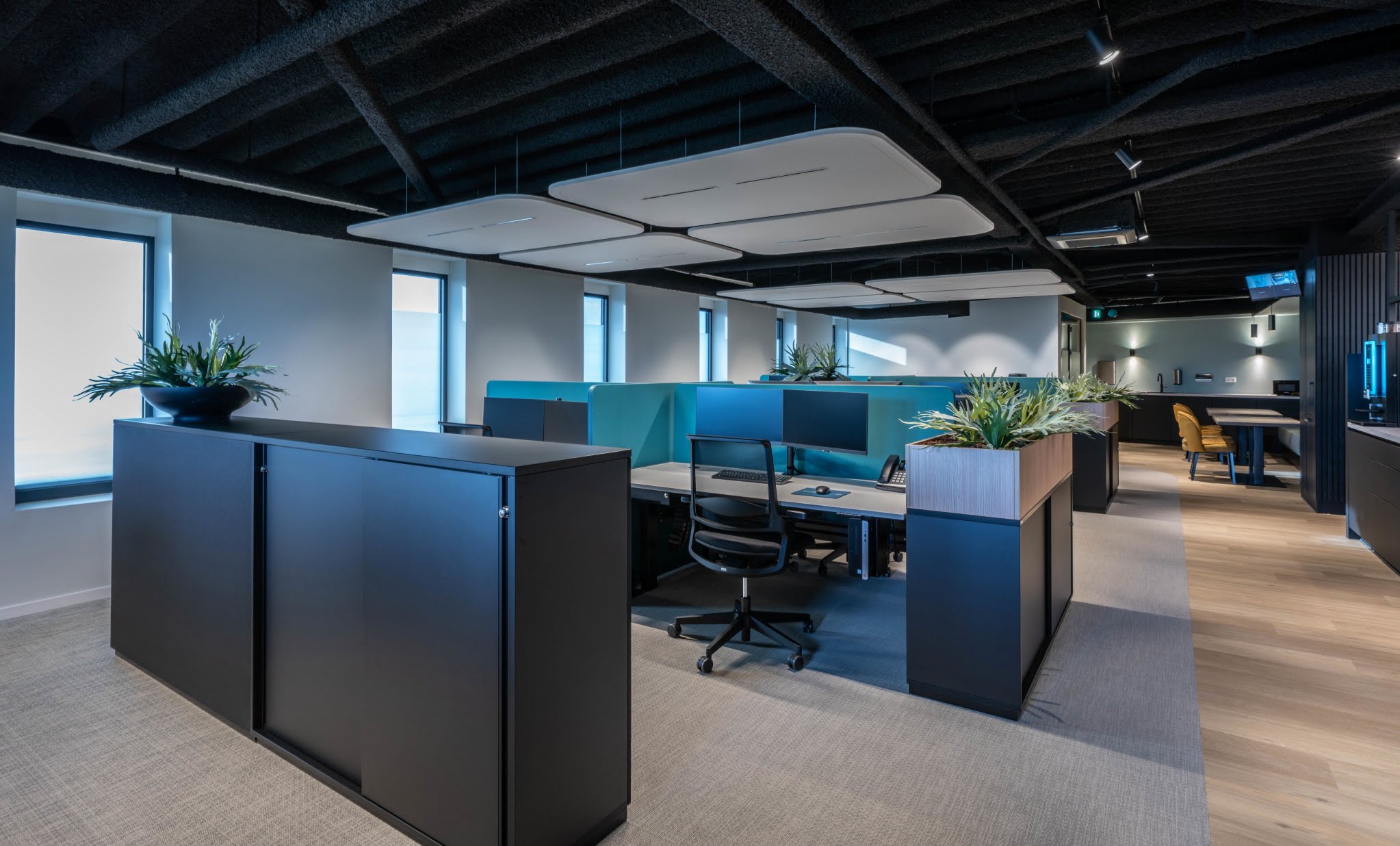 Gogh Kantoortuin Palmberg Interstuhl Dataflex